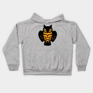 Owl cartoon Kids Hoodie